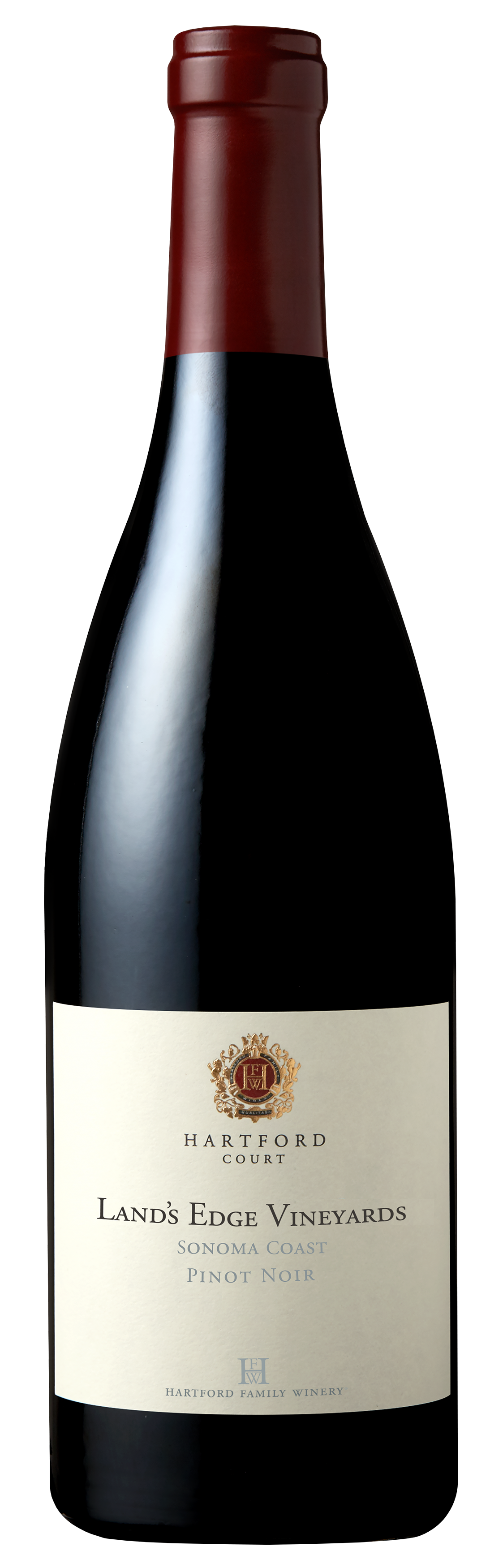 Hartford Court Land's Edge Pinot Noir 2022 Front Bottle Shot