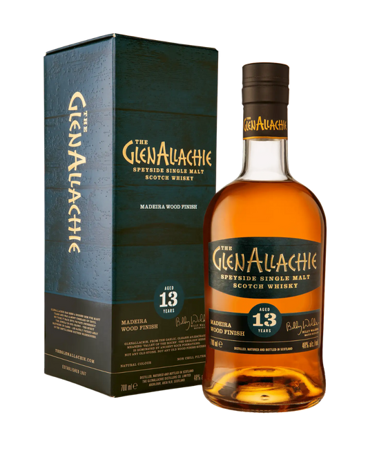 GLENALLACHIE 13 YEAR OLD MADEIRA WOOD FINISH SCOTCH 700 ML