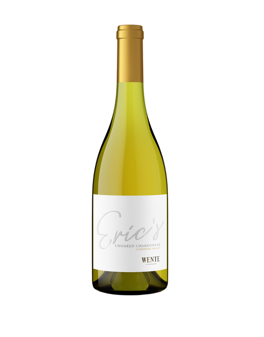 WENTE VINEYARDS 'ERIC'S UNOAKED' LIVERMORE VALLEY CHARDONNAY 750 ML