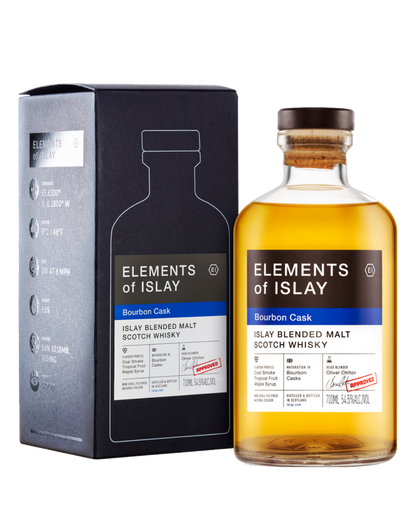 ELEMENTS OF ISLAY BOURBON CASK SCOTCH WHISKY