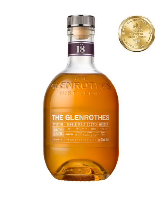 THE GLENROTHES 18 YEAR OLD SINGLE MALT WHISKY 750 ML