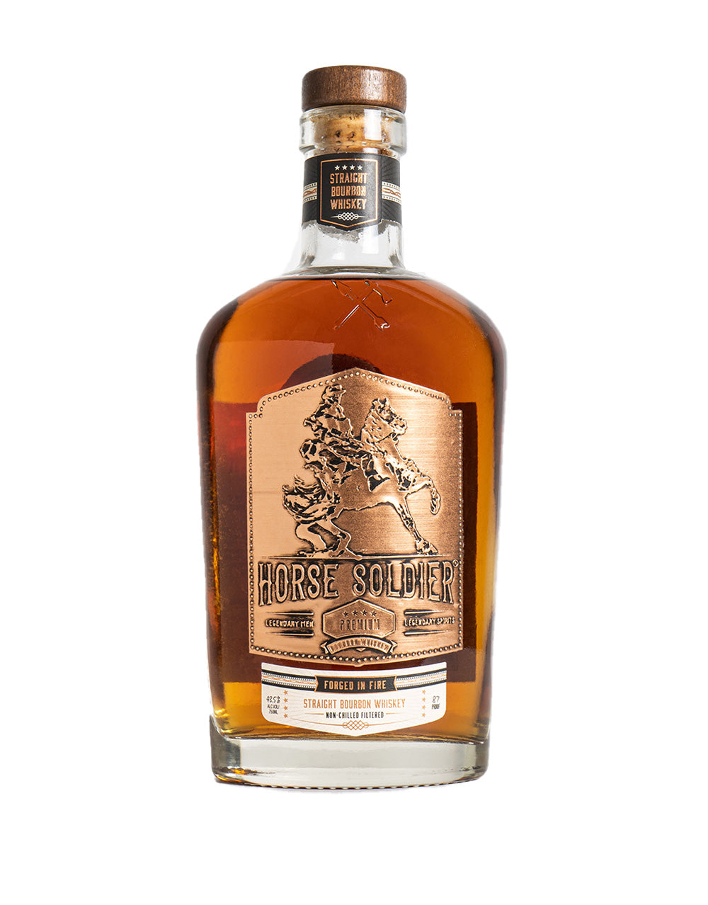 HORSE SOLDIER PREMIUM STRAIGHT BOURBON WHISKEY 750 ML