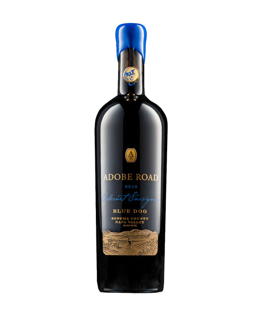 ADOBE ROAD WINES THE BLUE DOG CABERNET SAUVIGNON 750 ML