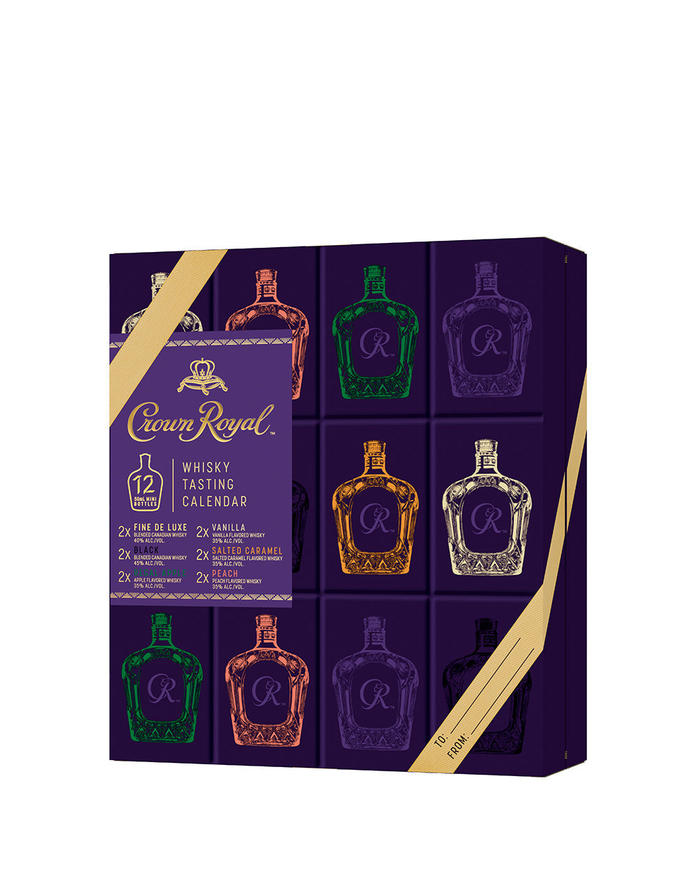 CROWN ROYAL WHISKY TASTING CALENDAR 50 ML