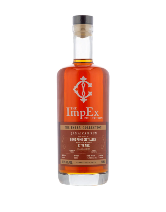 THE IMPEX COLLECTION 2005 17 YEAR OLD LONG POND RUM SINGLE CASK #18 VRW 750 ML
