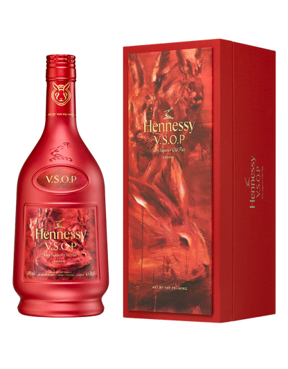 HENNESSY V.S.O.P 2023 LUNAR NEW YEAR LIMITED EDITION BOTTLE AND GIFT BOX