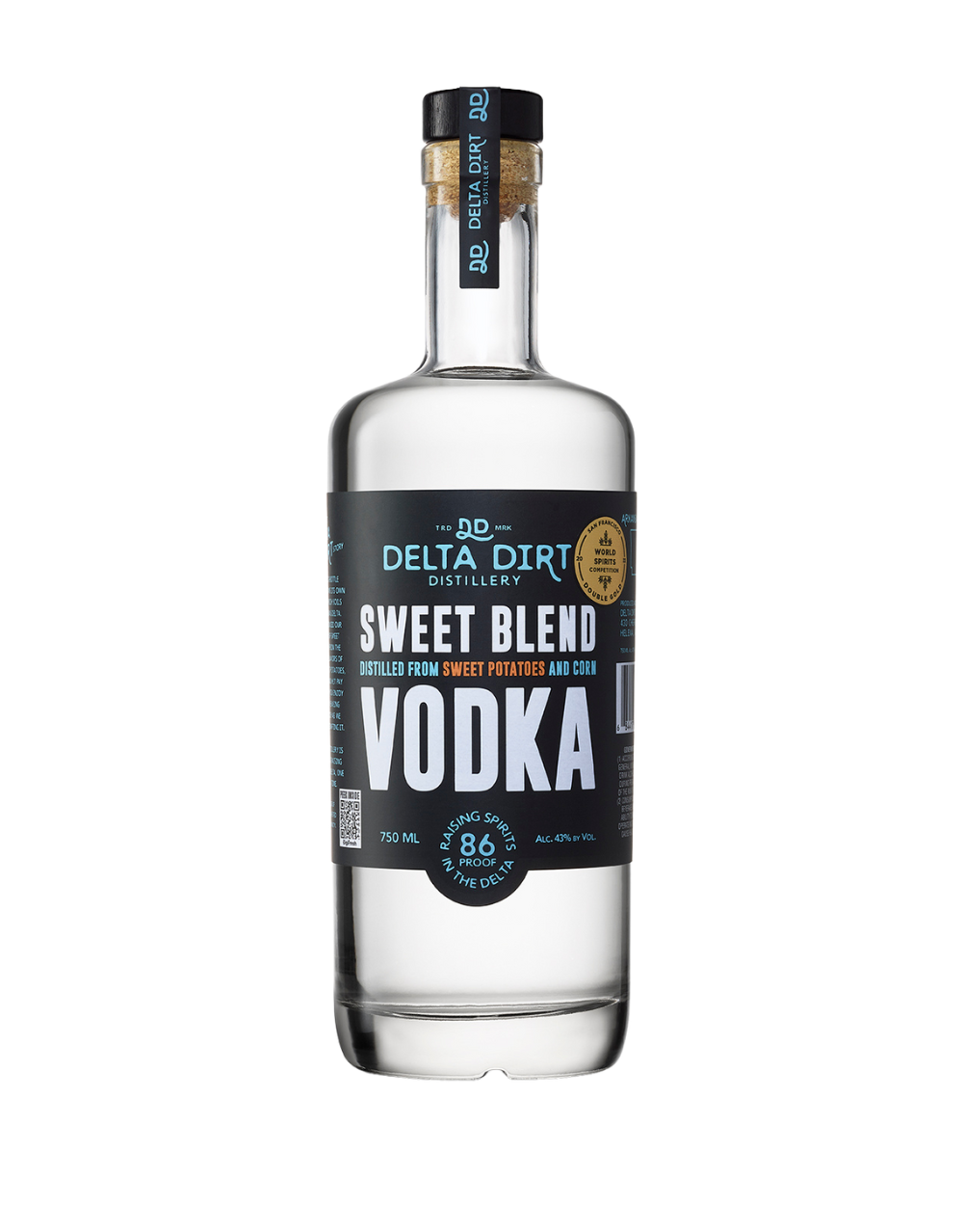 DELTA DIRT DISTILLERY SWEET BLEND VODKA