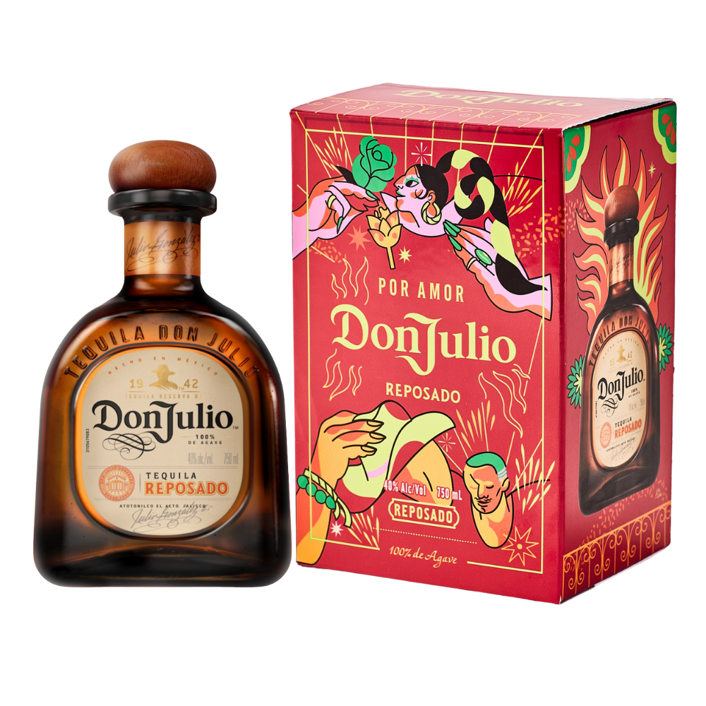TEQUILA DON JULIO REPOSADO: ‘A SUMMER OF MEXICANA’ ARTIST EDITION 750 ML
