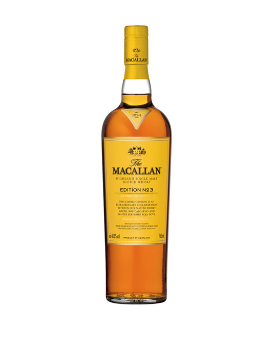 THE MACALLAN EDITION NO. 3 SINGLE MALT WHISKY 750 ML