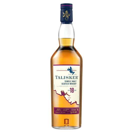 TALISKER 18 YEARS OLD SINGLE MALT WHISKEY 750 ML