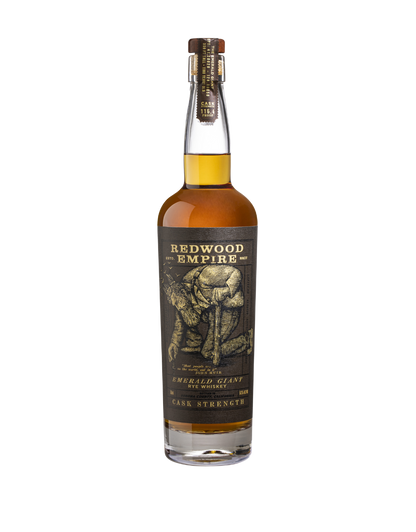 REDWOOD EMPIRE EMERALD GIANT CASK STRENGTH RYE WHISKEY 750 ML