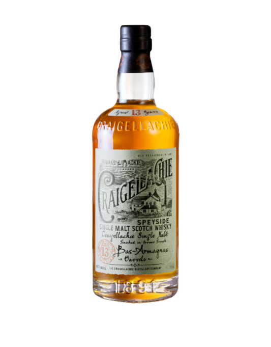 CRAIGELLACHIE 13 YEAR OLD BAS-ARMAGNAC CASK FINISH SCOTCH WHISKY 750 ML