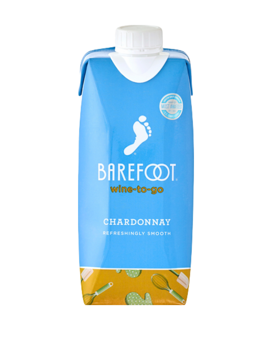BAREFOOT-TO-GO CHARDONNAY WHITE WINE TETRA 500 ML