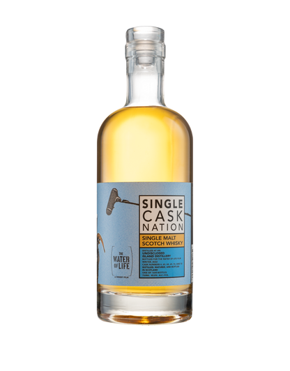 SINGLE CASK NATION WOLF (WATER OF LIFE FILM) UNDISCLOSED ISLAND TAKE 2 WHISKY 750 ML