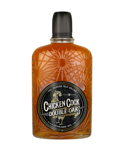 CHICKEN COCK WHISKEY DOUBLE OAK