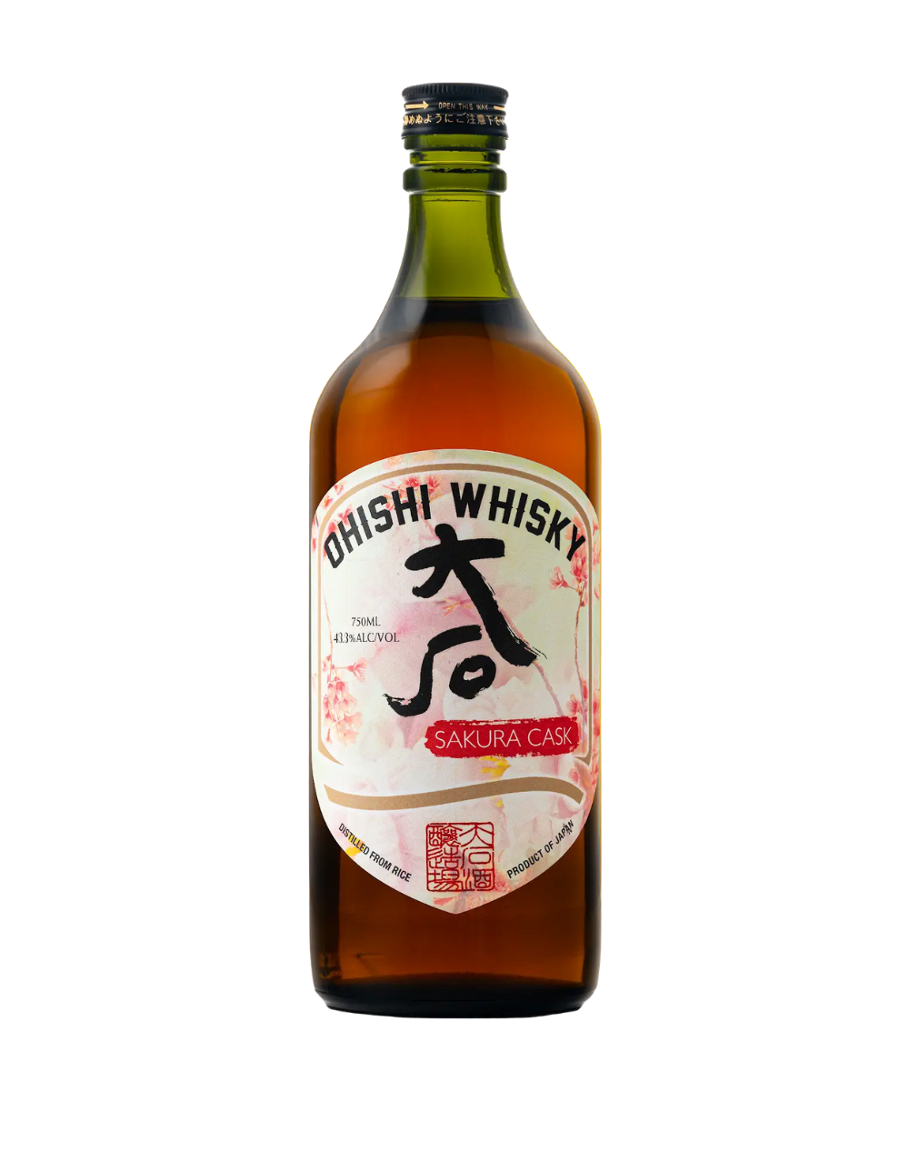 OHISHI SAKURA CASK FINISH WHISKY 750 ML