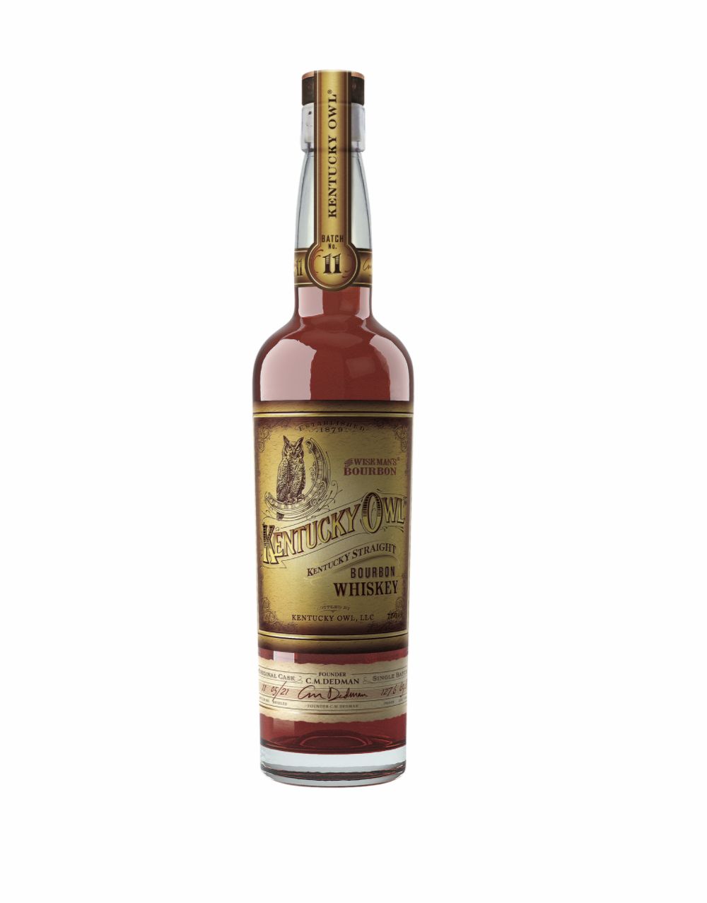KENTUCKY OWL BATCH 11 KENTUCKY STRAIGHT BOURBON WHISKEY 750 ML