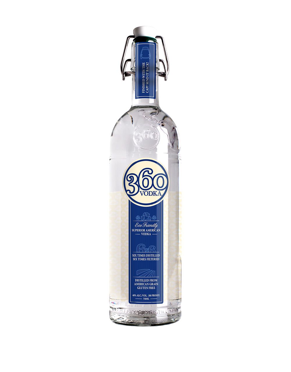 360 VODKA 750 ML