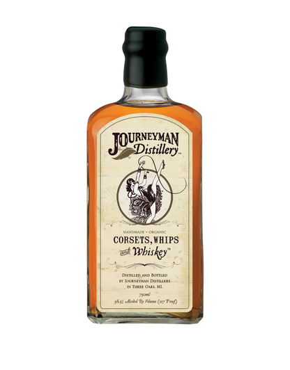 JOURNEYMAN DISTILLERY CORSETS, WHIPS & WHISKEY 750 ML