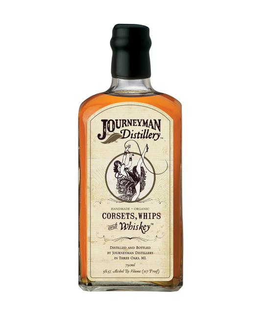 JOURNEYMAN DISTILLERY CORSETS, WHIPS & WHISKEY 750 ML