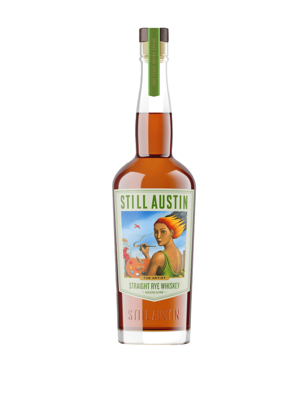 STILL AUSTIN STRAIGHT RYE WHISKEY "THE ARTIST" 750 ML