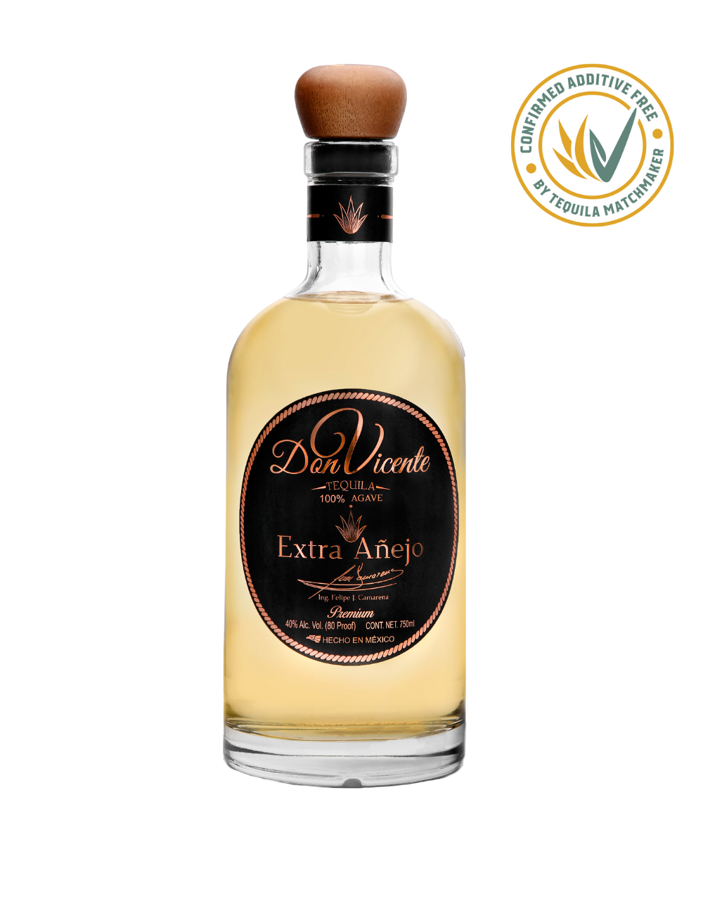 DON VICENTE TEQUILA EXTRA ANEJO 750 ML