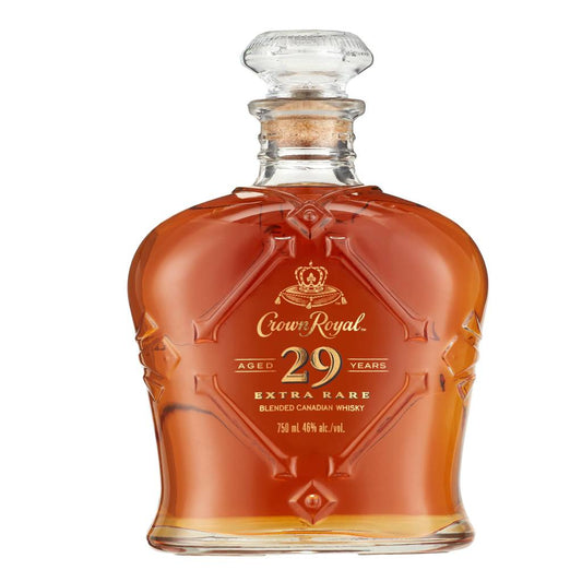 CROWN ROYAL AGED 29 YEARS EXTRA RARE BLENDED CANADIAN WHISKY 750 ML