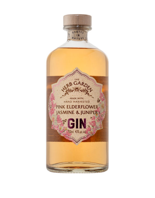 HERB GARDEN GIN PINK ELDERFLOWER JASMINE 750 ML