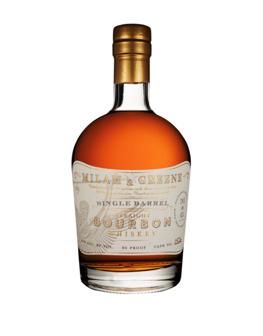 MILAM & GREENE SINGLE BOURBON 750 ML