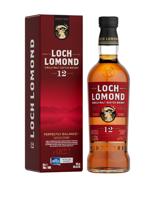 LOCH LOMOND 12 YEAR OLD SINGLE MALT 750 ML