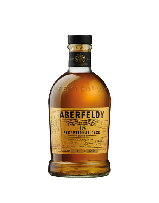 ABERFELDY 18 YEAR OLD EXCEPTIONAL CASK SERIES 750 ML