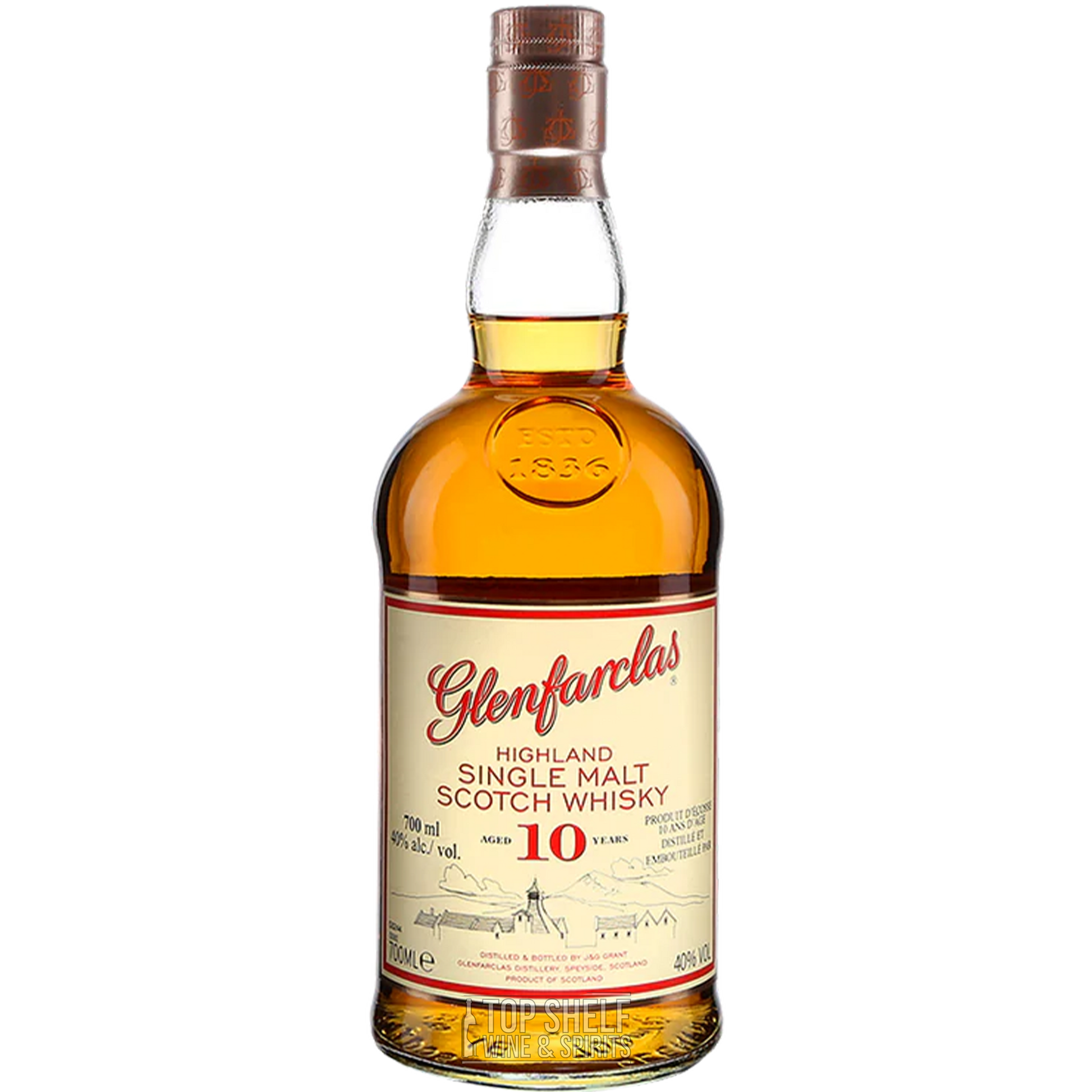 Glenfarclas 10 Year Single Malt Scotch