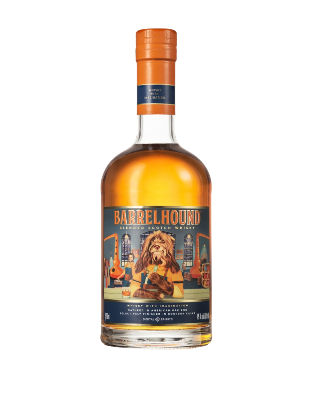 BARRELHOUND BLENDED SCOTCH WHISKY 750 ML