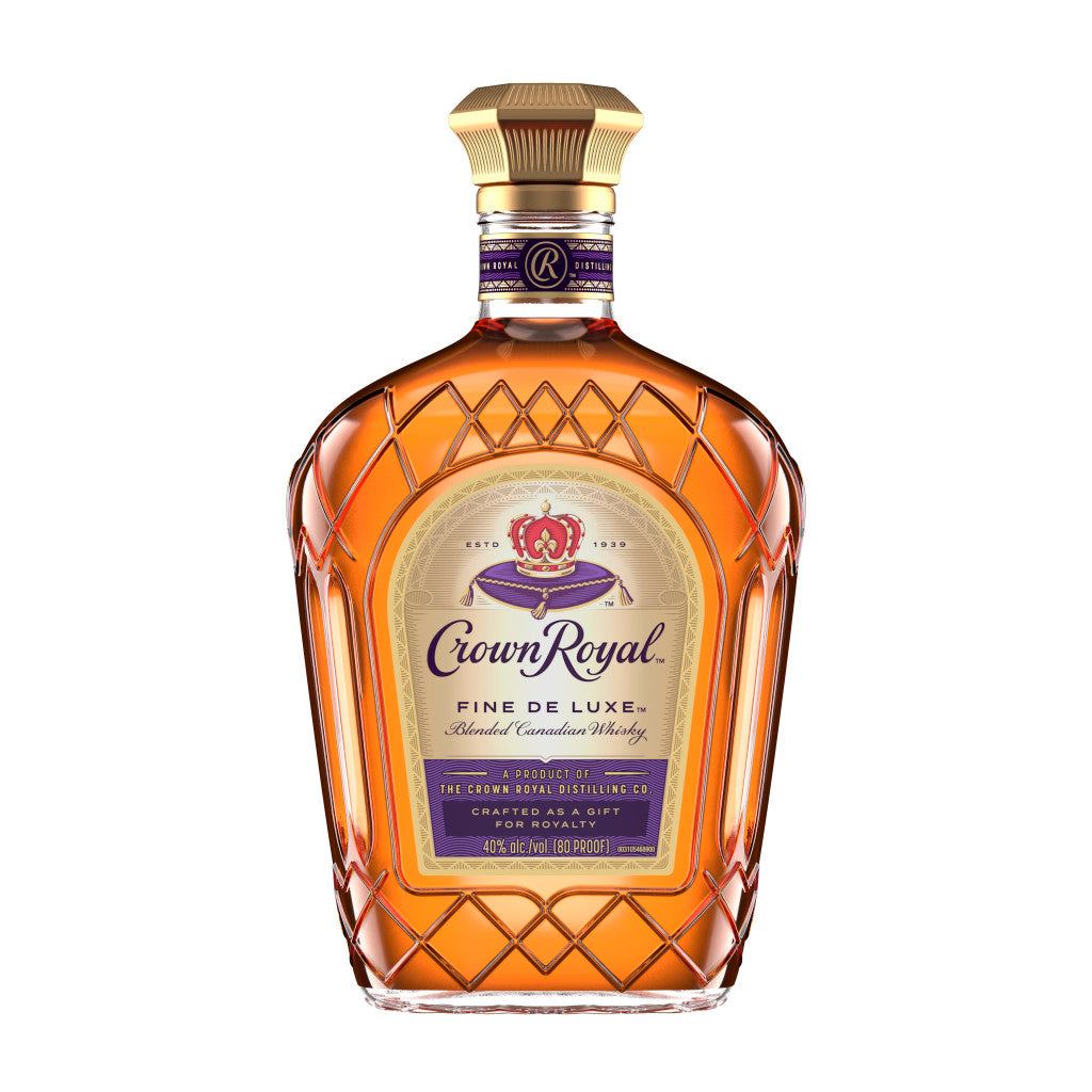 CROWN ROYAL® DELUXE BLENDED WHISKY 750 ML