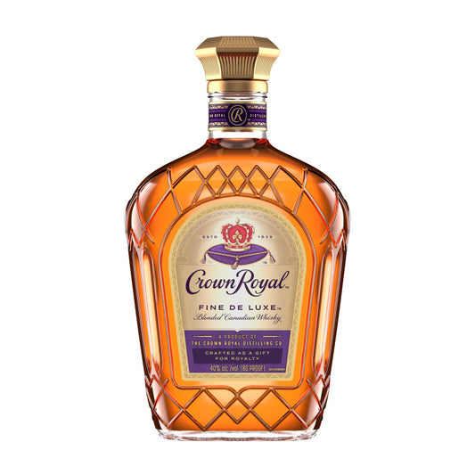 CROWN ROYAL® DELUXE BLENDED WHISKY 750 ML