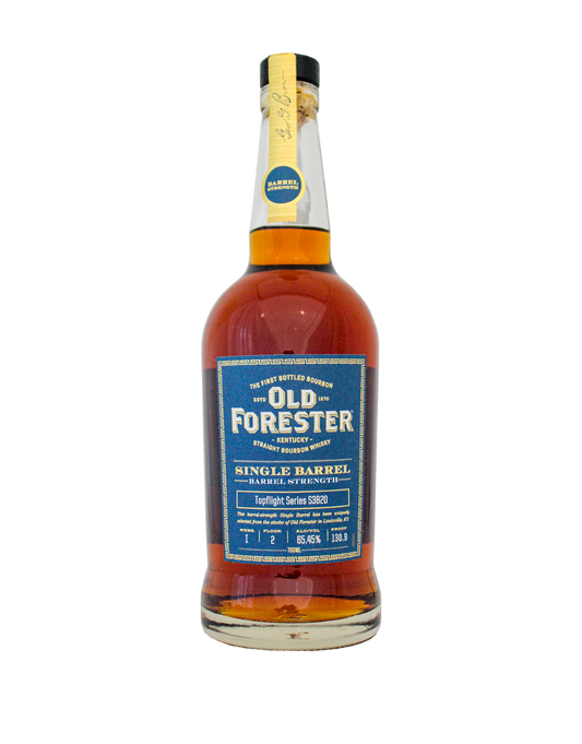 OLD FORESTER BARREL STRENGTH SINGLE BARREL BOURBON S3B20 750 ML