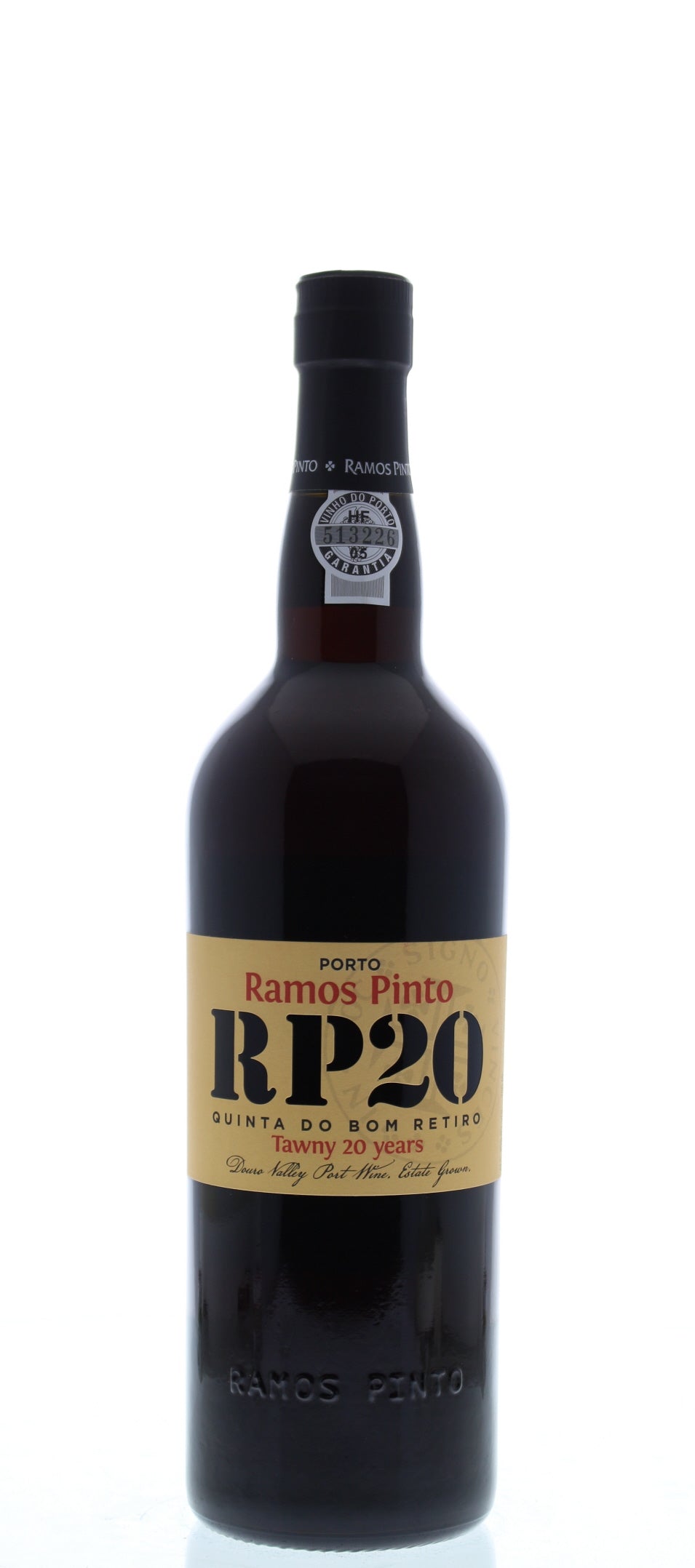 Ramos Pinto 20 Year Tawny Quinta do Bom Retiro Front Bottle Shot