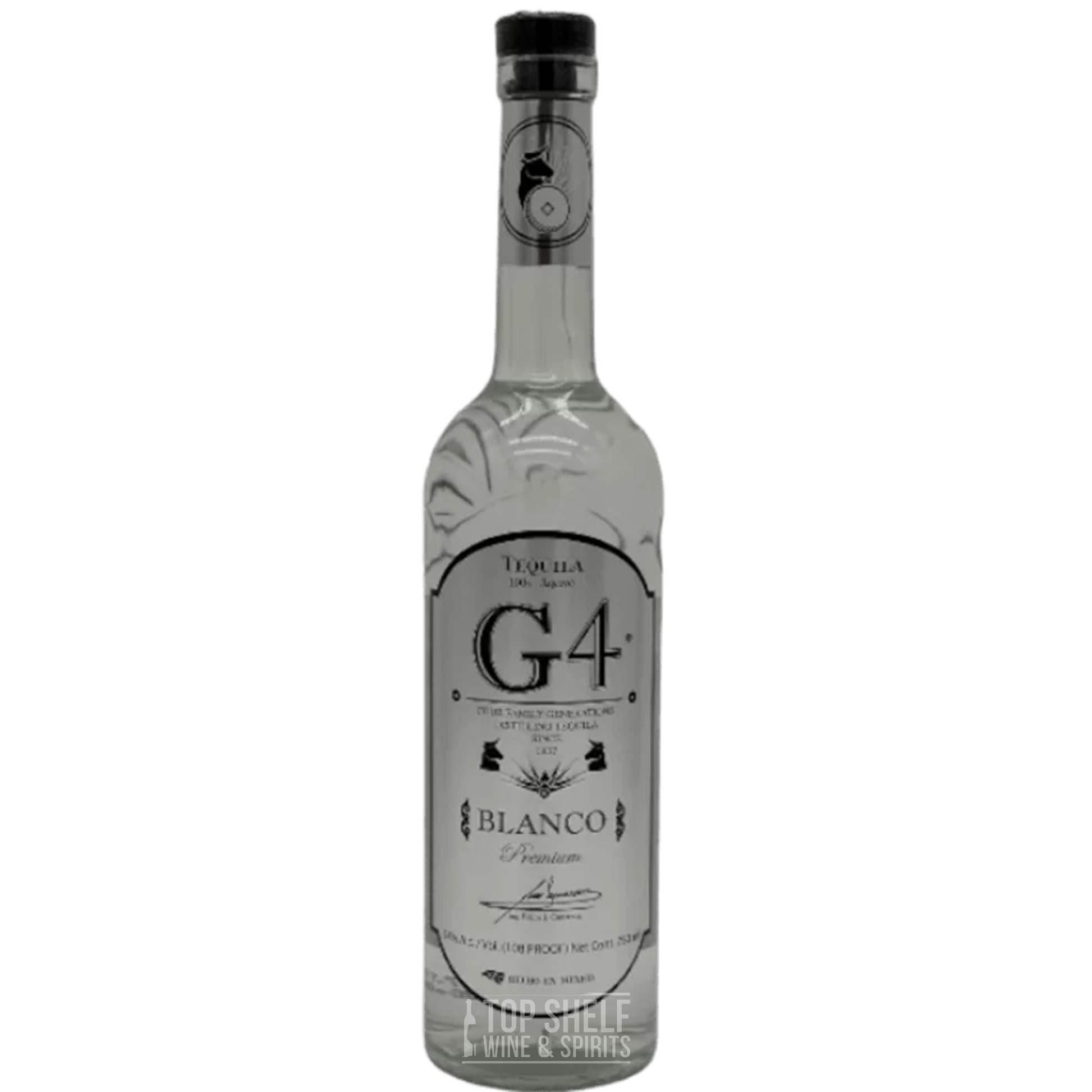 G4 Blanco 108 Proof Tequila