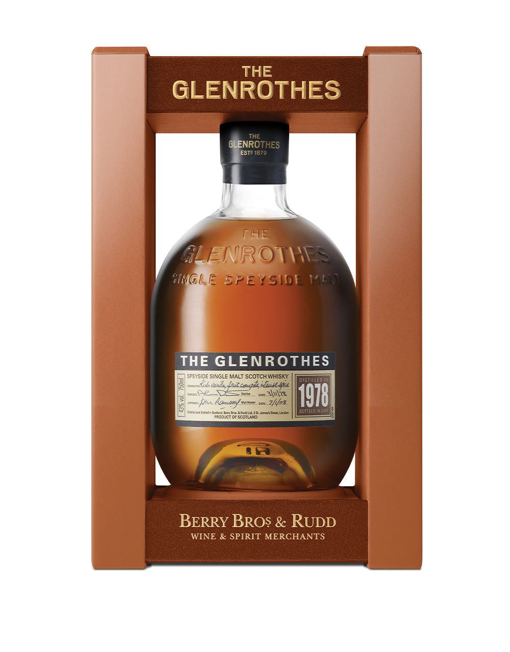 THE GLENROTHES 1978 750 ML