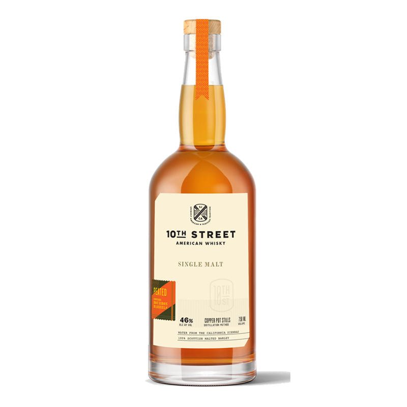 10th Street Peated Single Malt American Whiskey 750ml