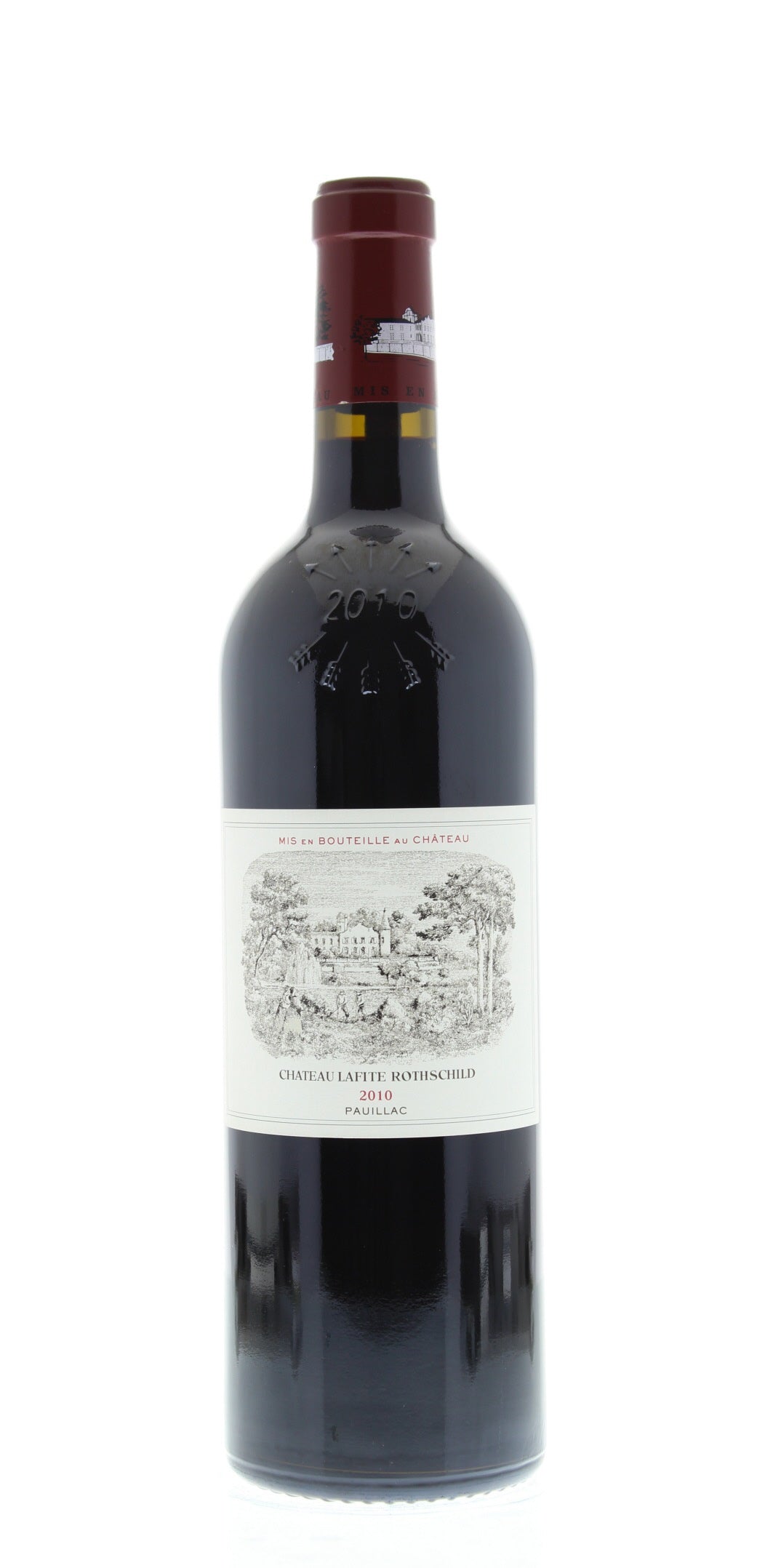 Chateau Lafite Rothschild  2010 Front Bottle Shot