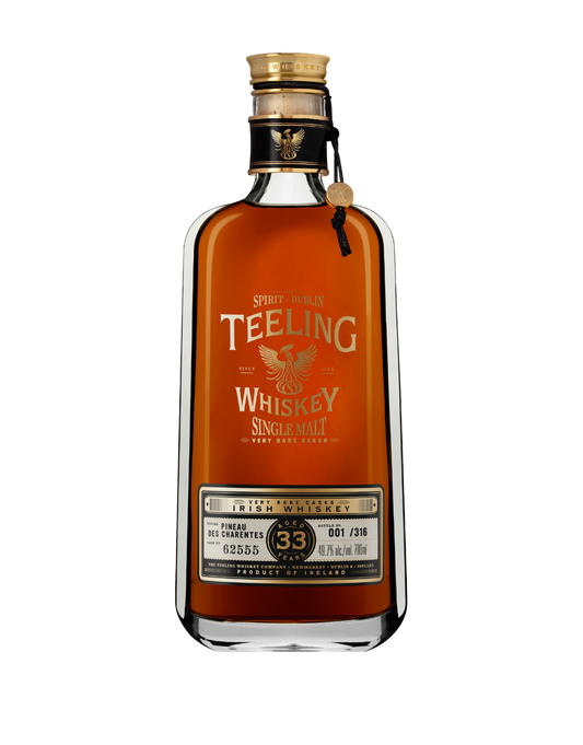 TEELING 33-YEAR-OLD SINGLE MALT IRISH WHISKEY PINEAU DES CHARENTES FINISH 700 ML