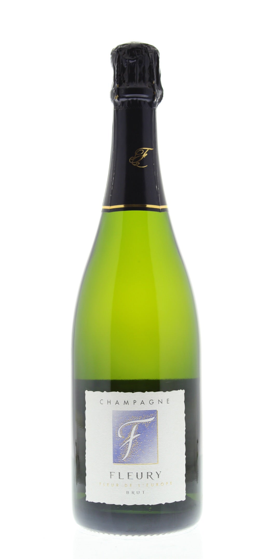 Champagne Fleury Fleur de l'Europe Brut Nature Front Bottle Shot