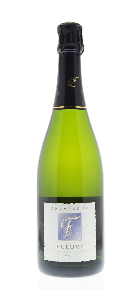 Champagne Fleury Fleur de l'Europe Brut Nature Front Bottle Shot