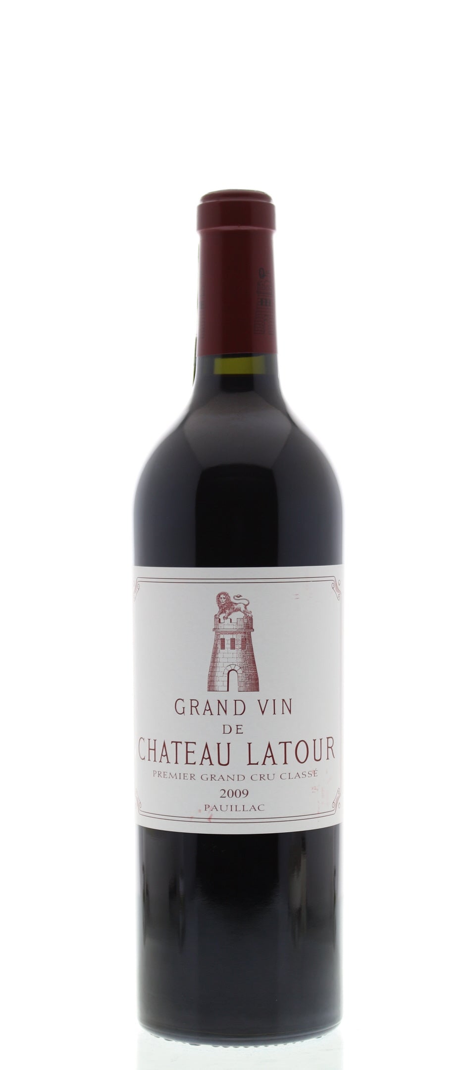 Chateau Latour  2009 Front Bottle Shot
