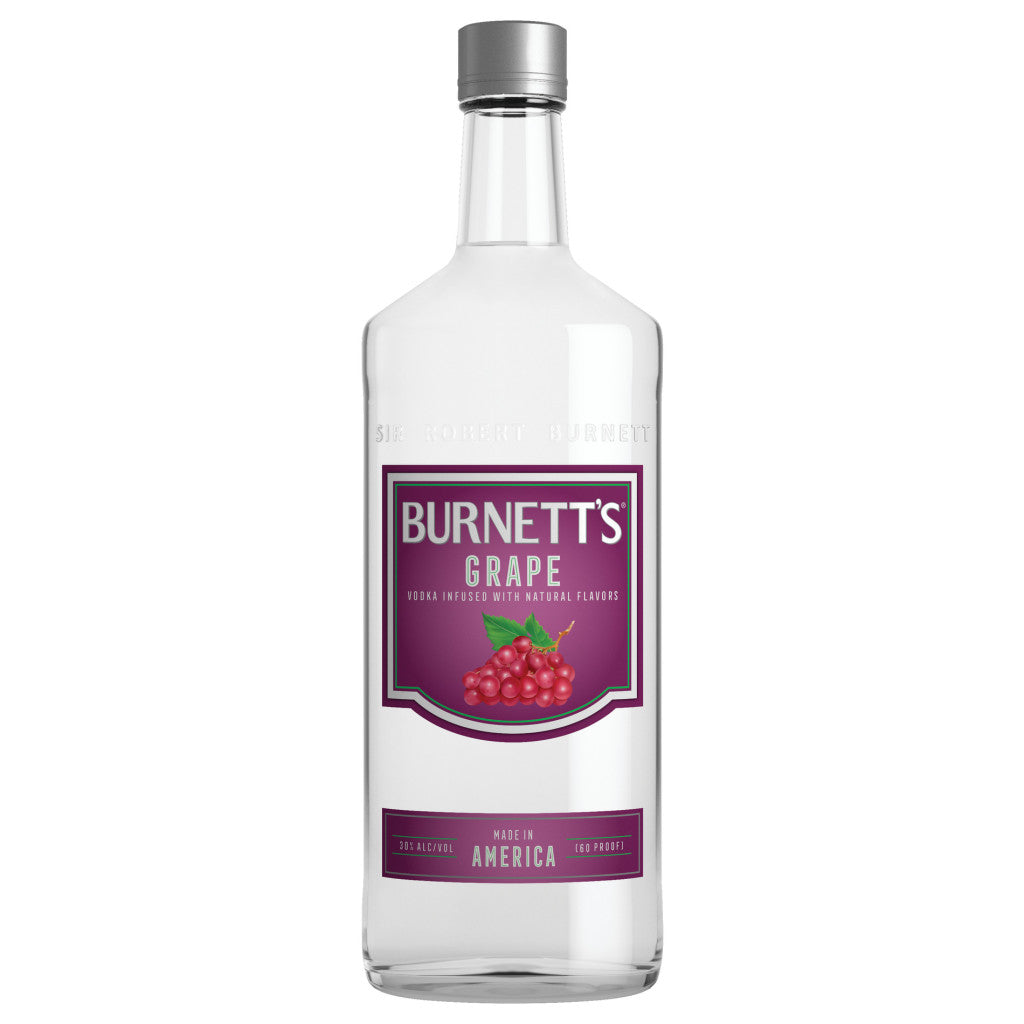 BURNETT'S GRAPE FLAVORED VODKA 750 ML