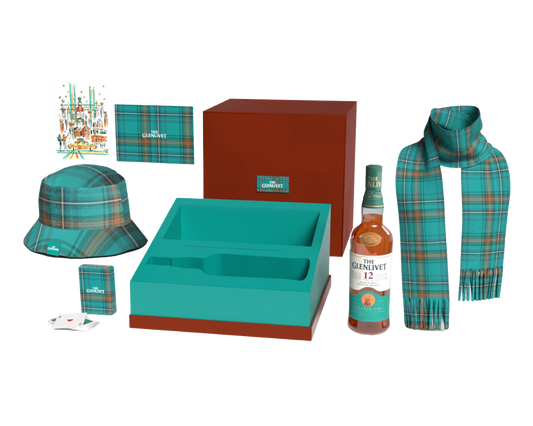 THE GLENLIVET SPEYSIDE MEETS STATESIDE HOLIDAY COLLECTION 750 ML