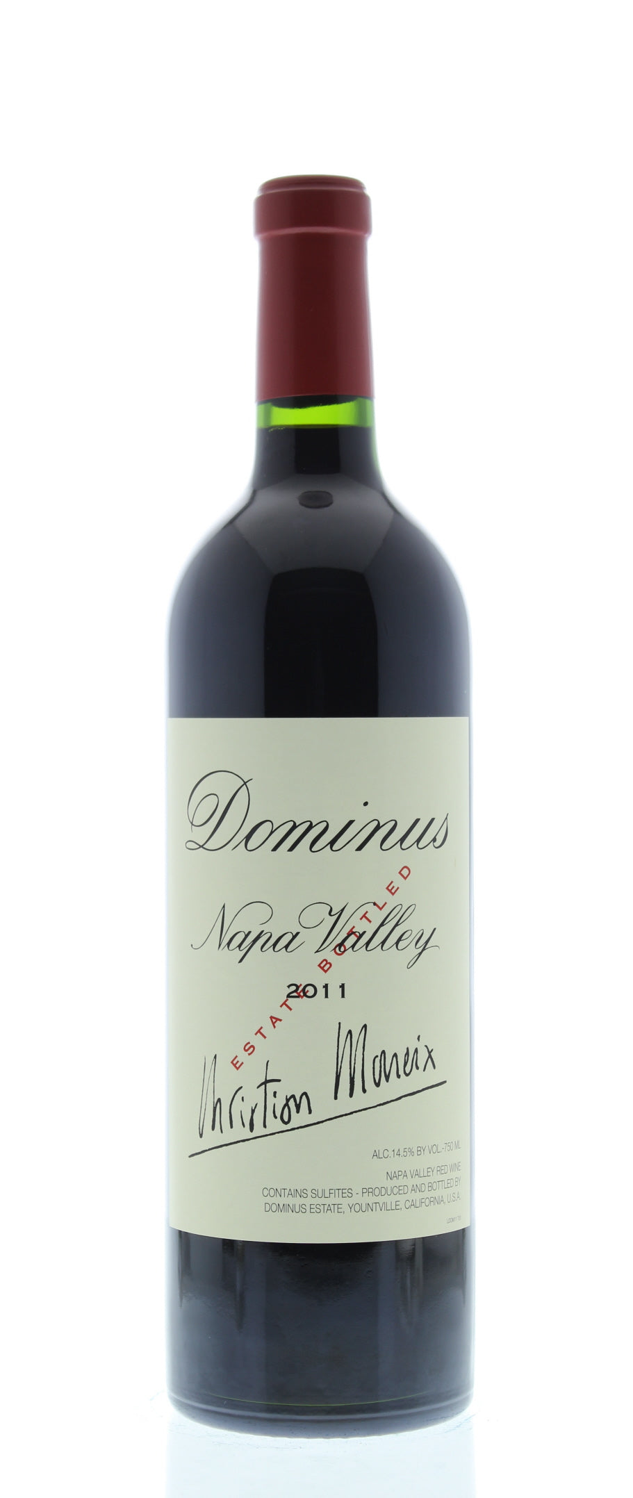 Dominus Estate 2011 Front Bottle Shot