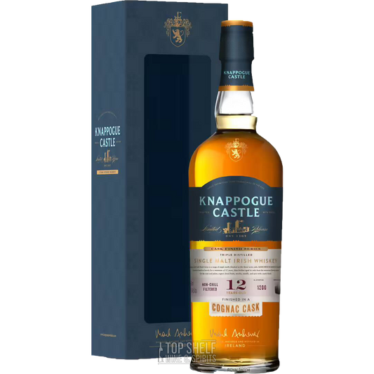 Knappogue Castle Congac Cask Single Malt Irish Whiskey 12 Year