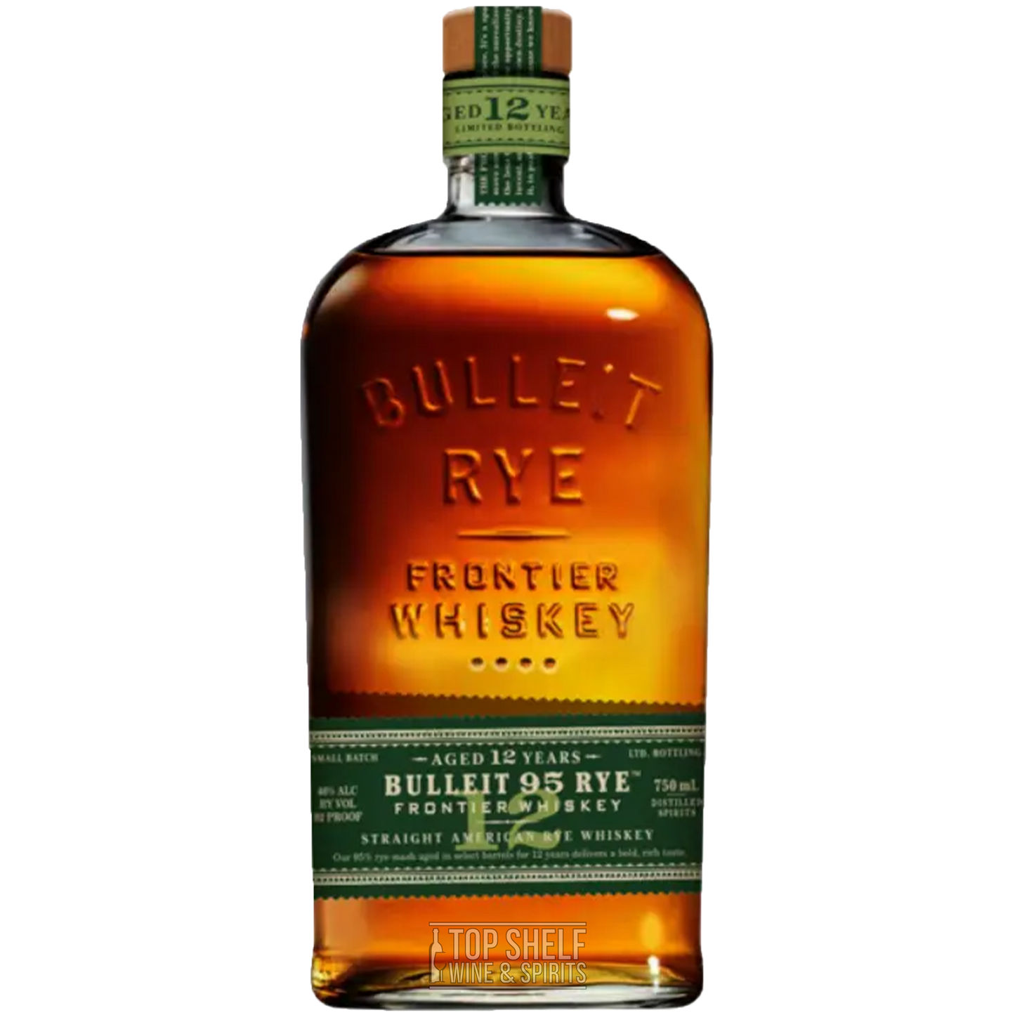 Bulleit Rye 12 Year Frontier Whiskey